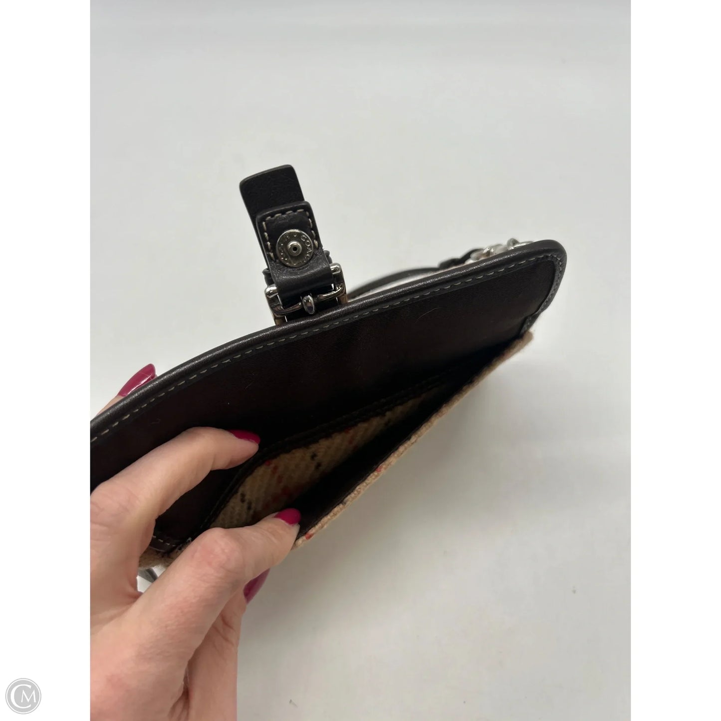 Wristlet Designer By Coach, Size: Medium