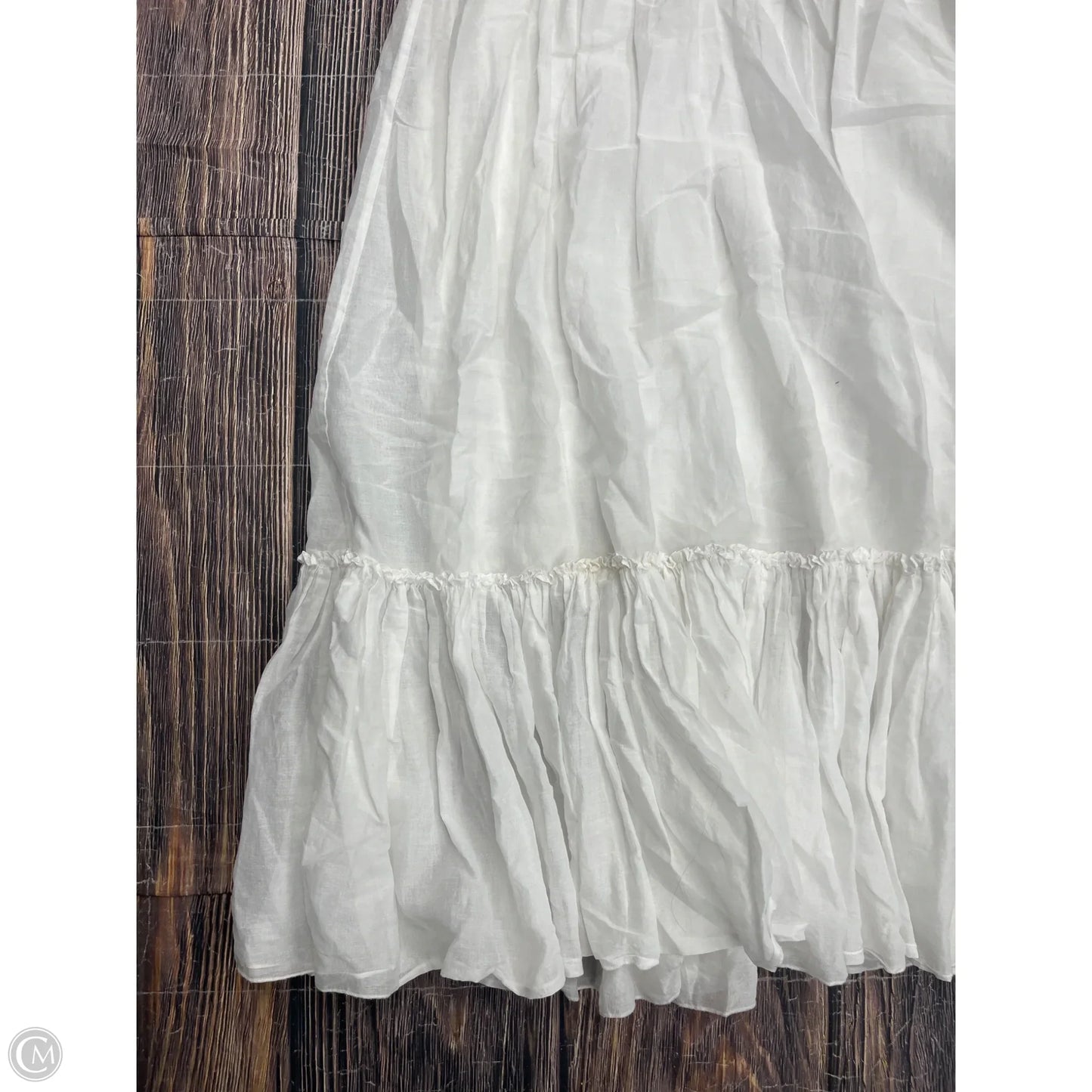 Skirt Maxi By J. Crew In White, Size: M
