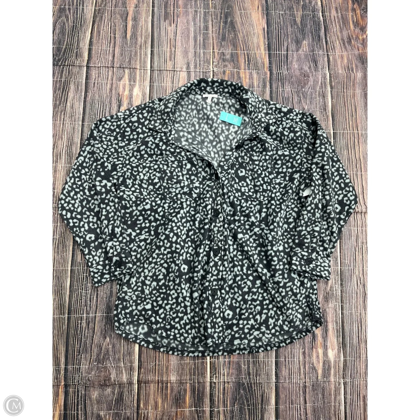 Jacket Fleece By Maurices In Animal Print, Size: Xl