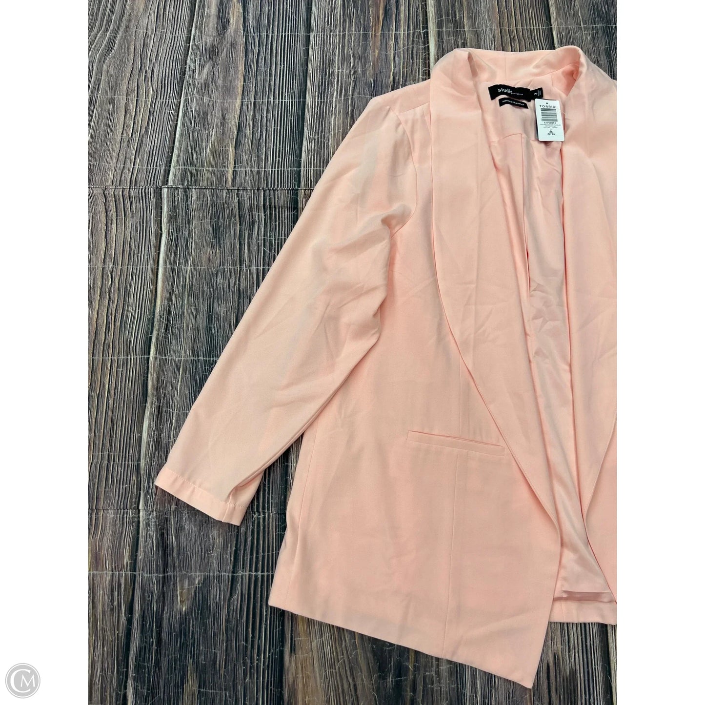 Blazer By Torrid In Pink, Size: 3x