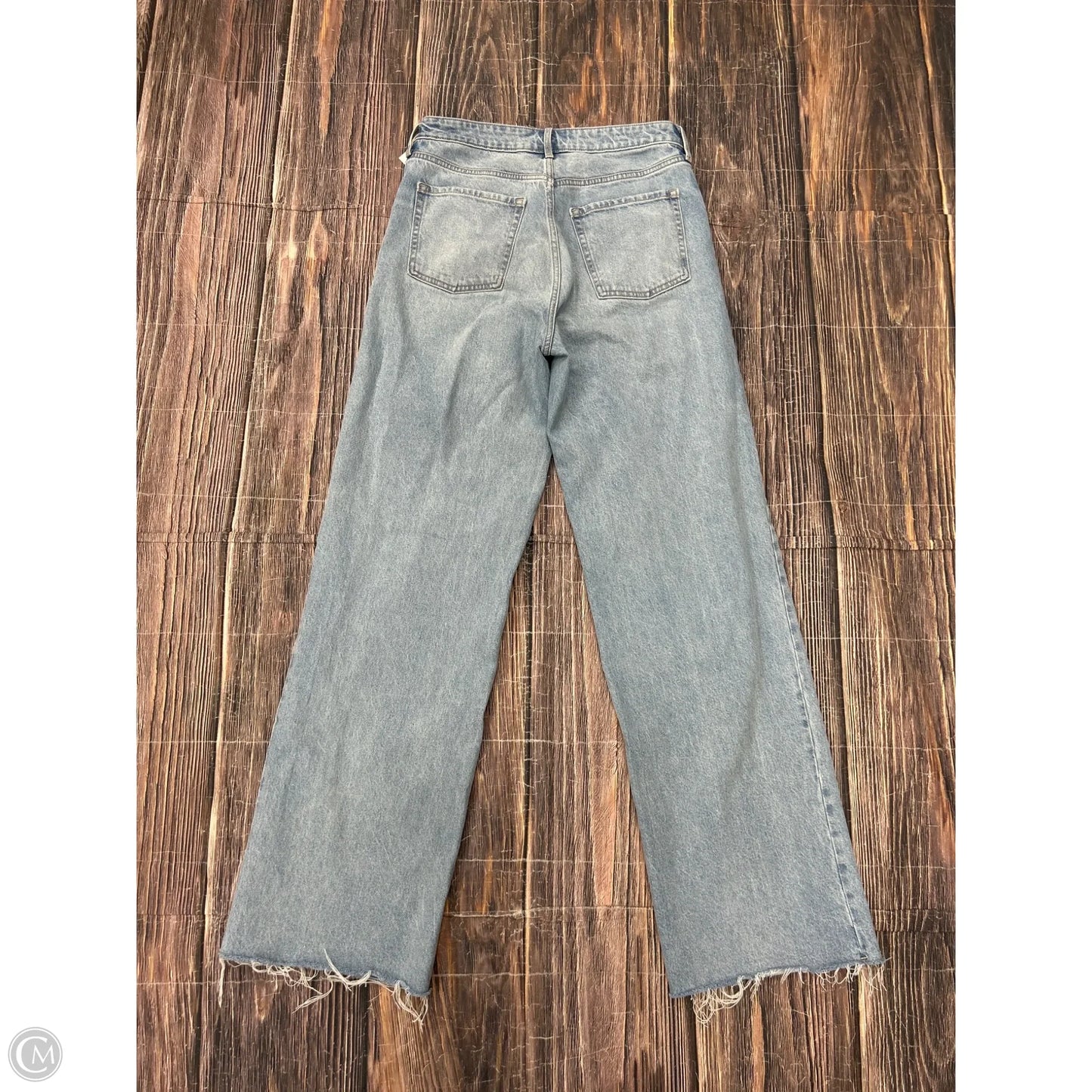 Jeans Wide Leg By Old Navy In Blue Denim, Size: 6
