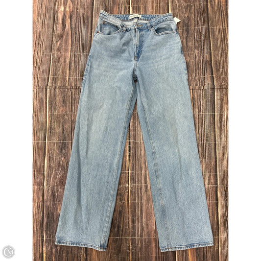 Jeans Straight By Abercrombie And Fitch In Blue Denim, Size: 8