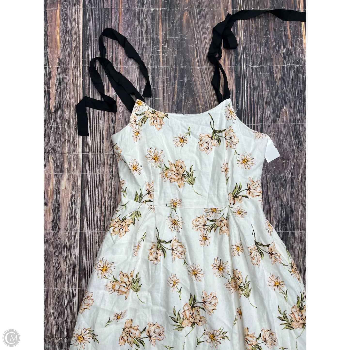 Dress Casual Maxi By Gb In White, Size: S