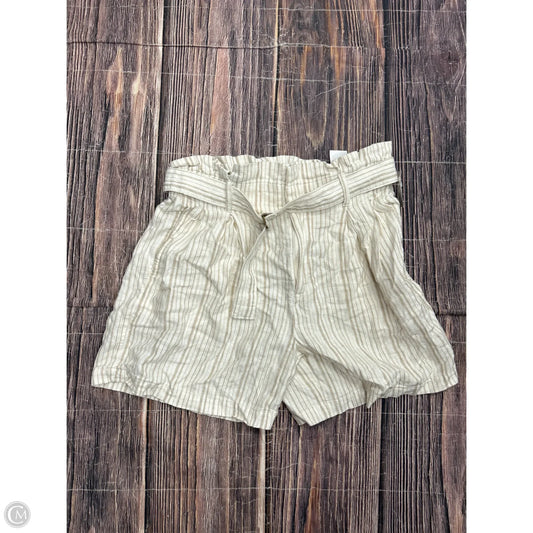 Shorts By Banana Republic In Cream & Tan, Size: 6