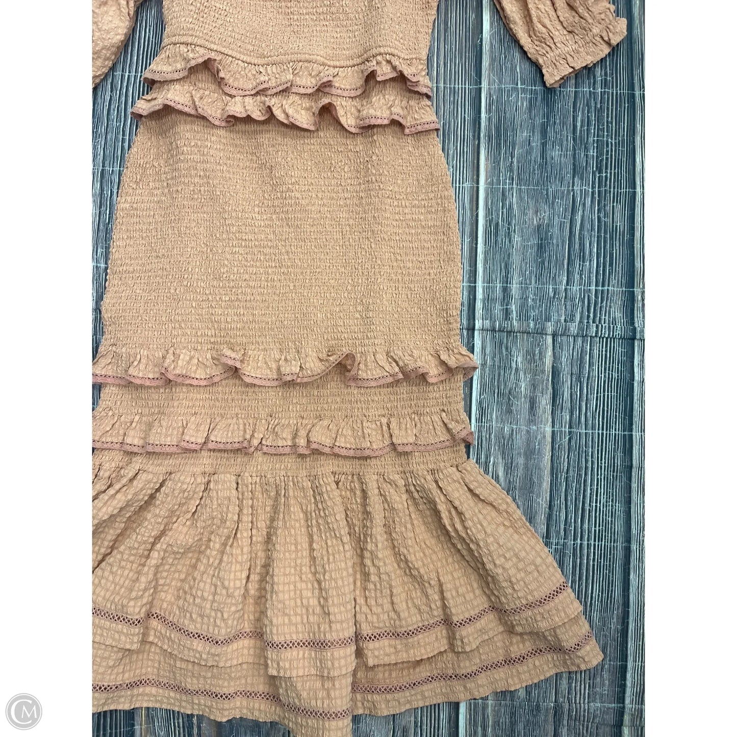Dress Casual Maxi By Clothes Mentor In Orange, Size: S