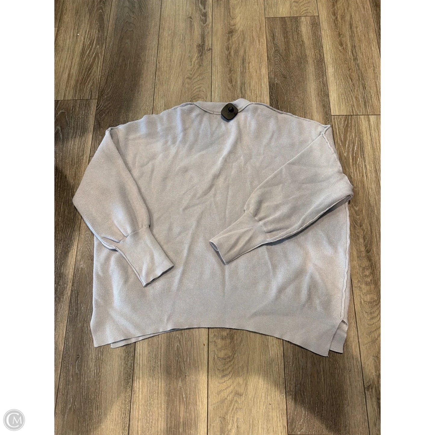 Sweater By Clothes Mentor In Grey, Size: L