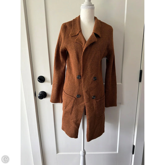 Cardigan By Active Usa In Brown, Size: M