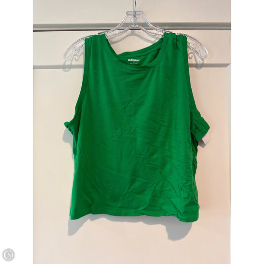 Tank Top By Old Navy In Green, Size: Xl