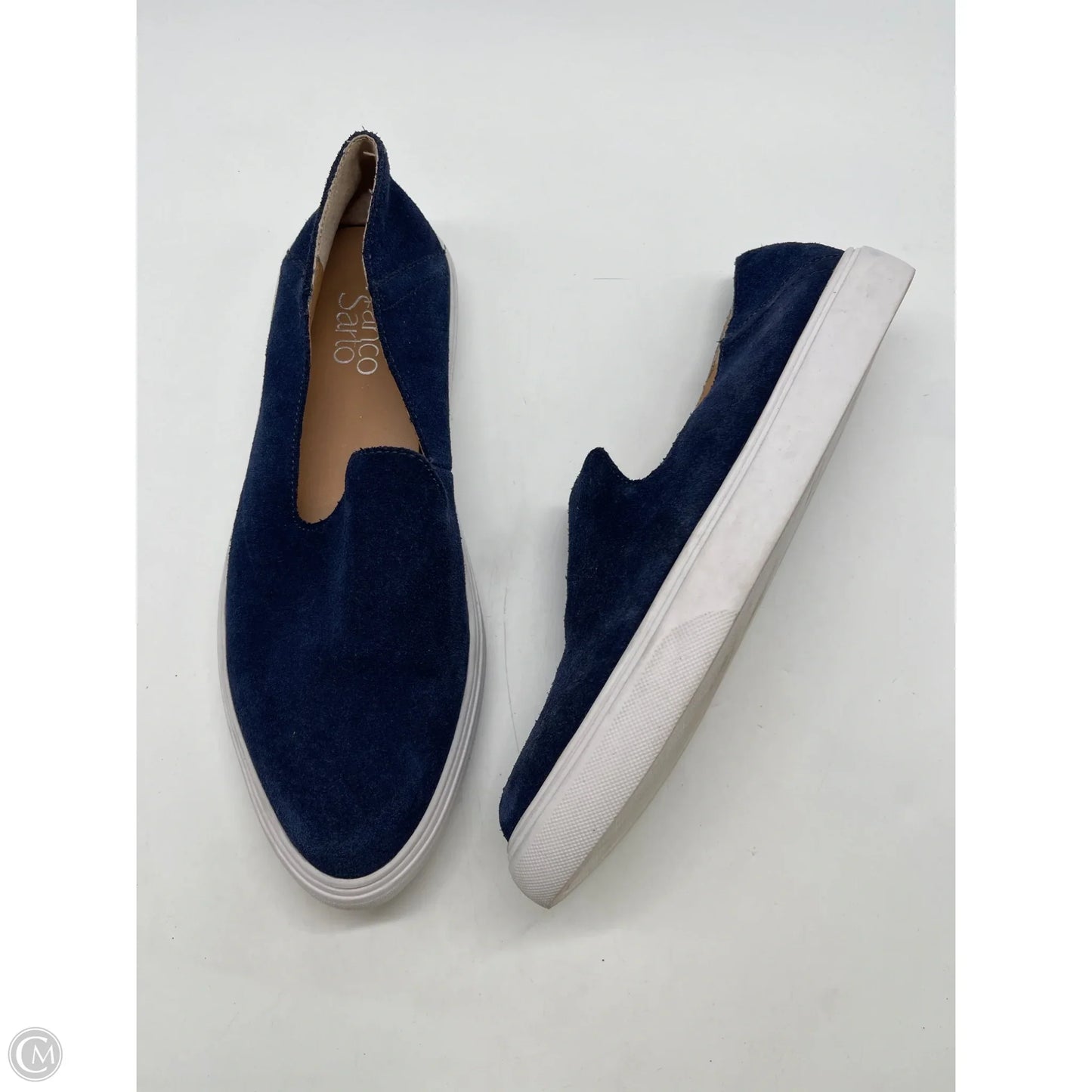 Shoes Flats By Franco Sarto In Navy, Size: 8