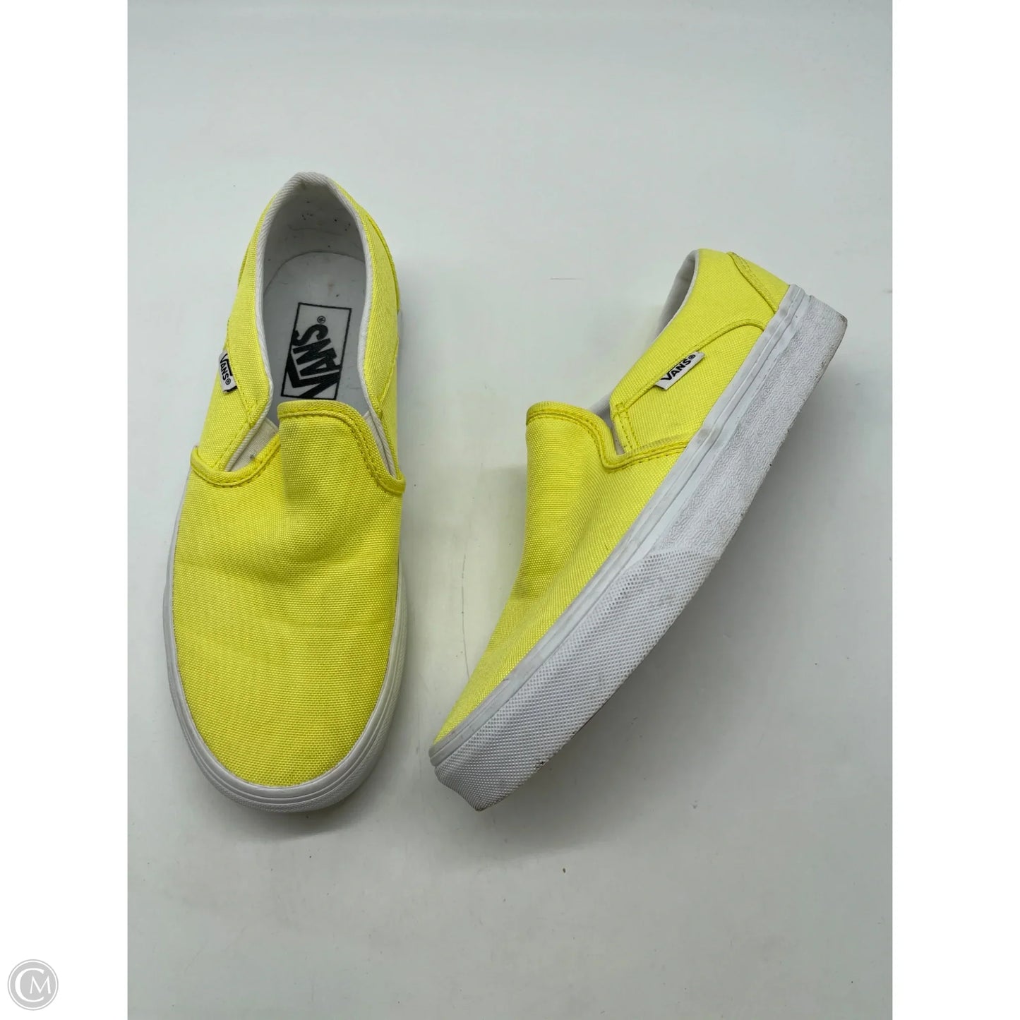 Shoes Flats By Vans In Yellow, Size: 7