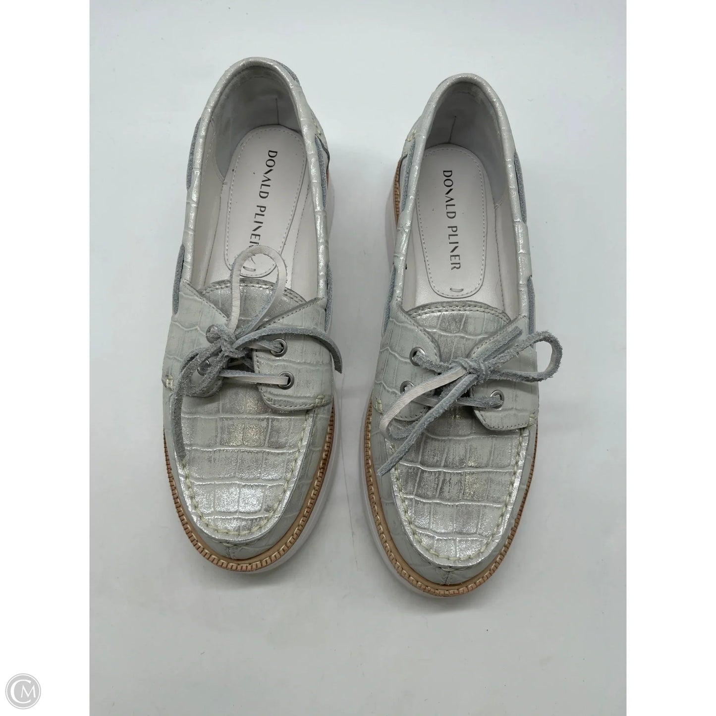 Shoes Flats By Donald Pliner In White, Size: 8.5