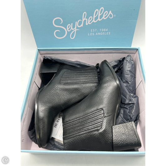 Boots Ankle Flats By Seychelles In Black, Size: 6.5