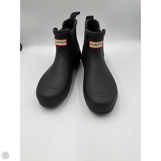 Boots Rain By Hunter In Black, Size: 8