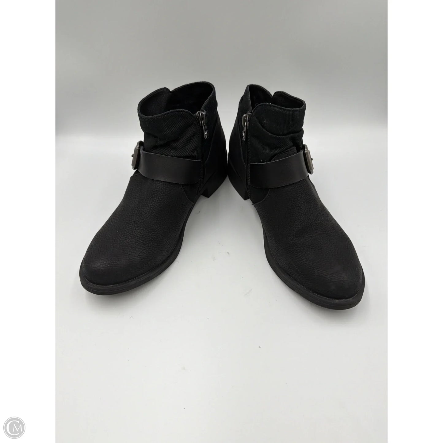 Boots Ankle Heels By Blowfish In Black, Size: 7