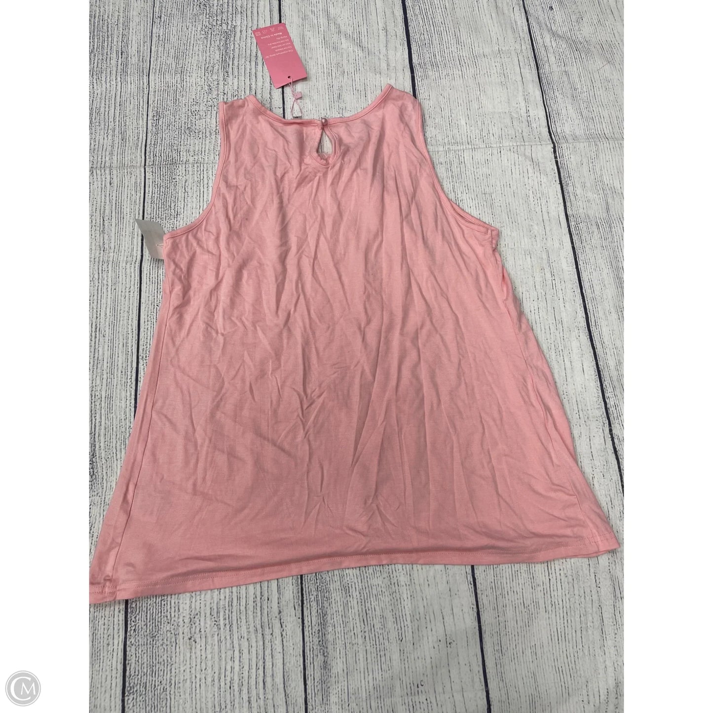 Tank Top By Clothes Mentor In Pink, Size: L