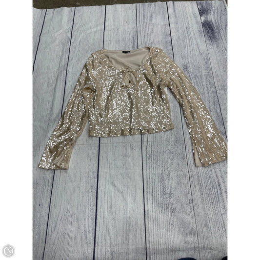 Top Sleeveless By Wild Fable In Cream, Size: L