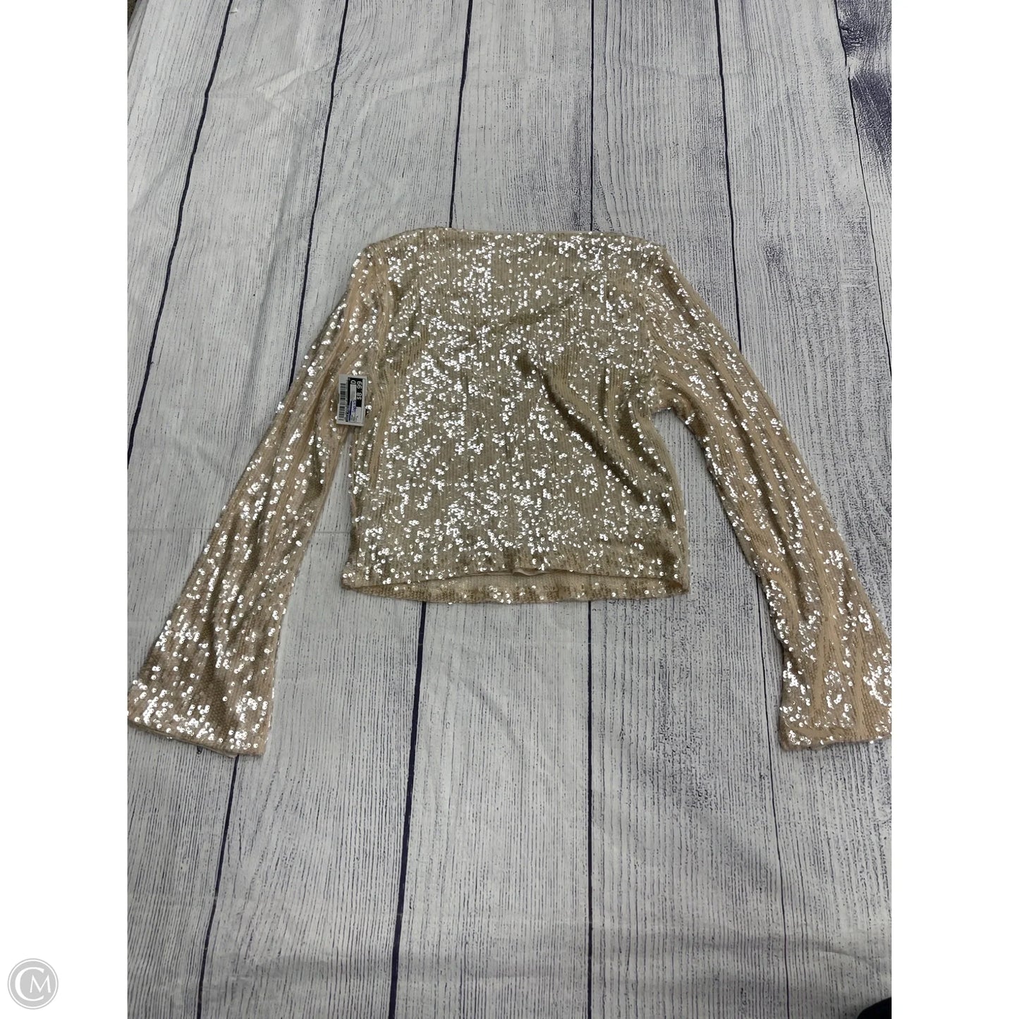 Top Sleeveless By Wild Fable In Cream, Size: L