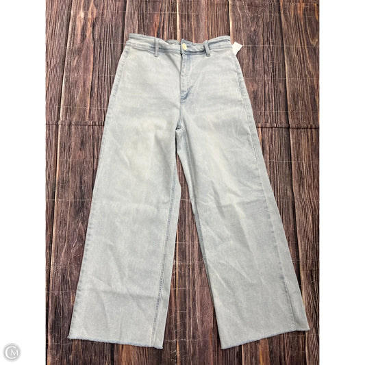 Jeans Wide Leg By Oat In Blue Denim, Size: 12