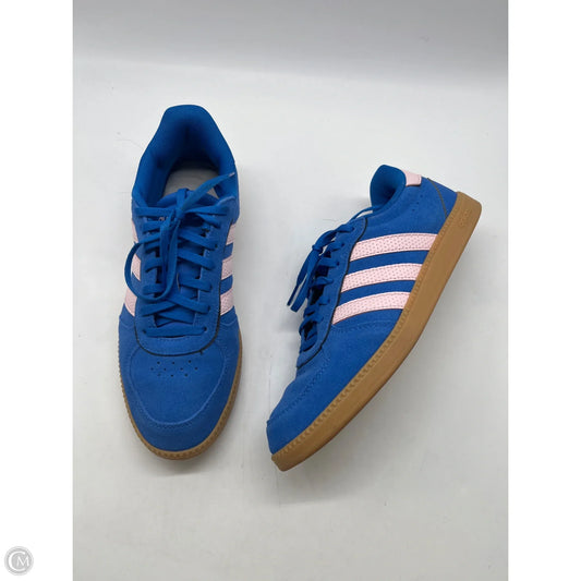 Shoes Sneakers By Adidas In Blue, Size: 9