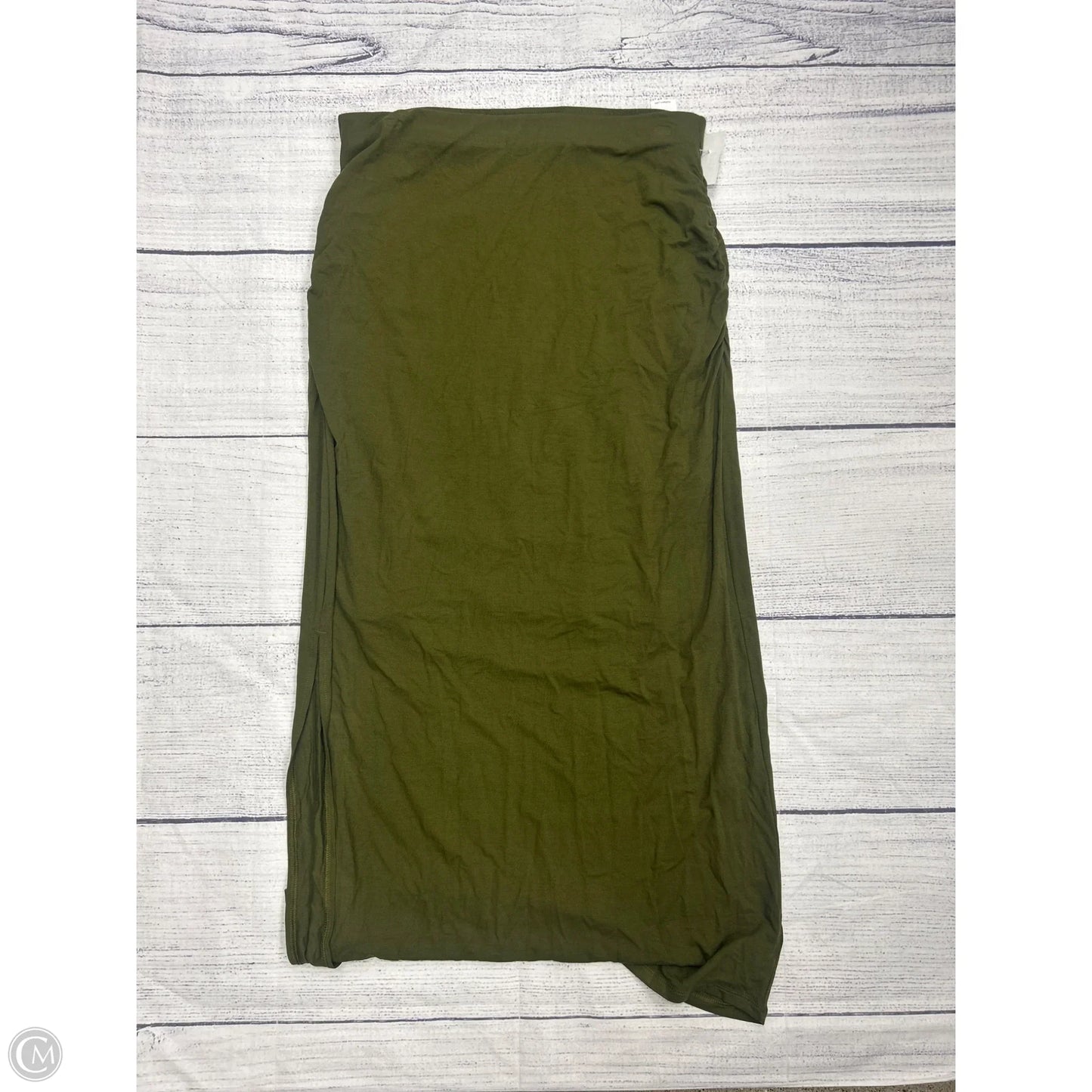 Skirt Maxi By Old Navy In Green, Size: L