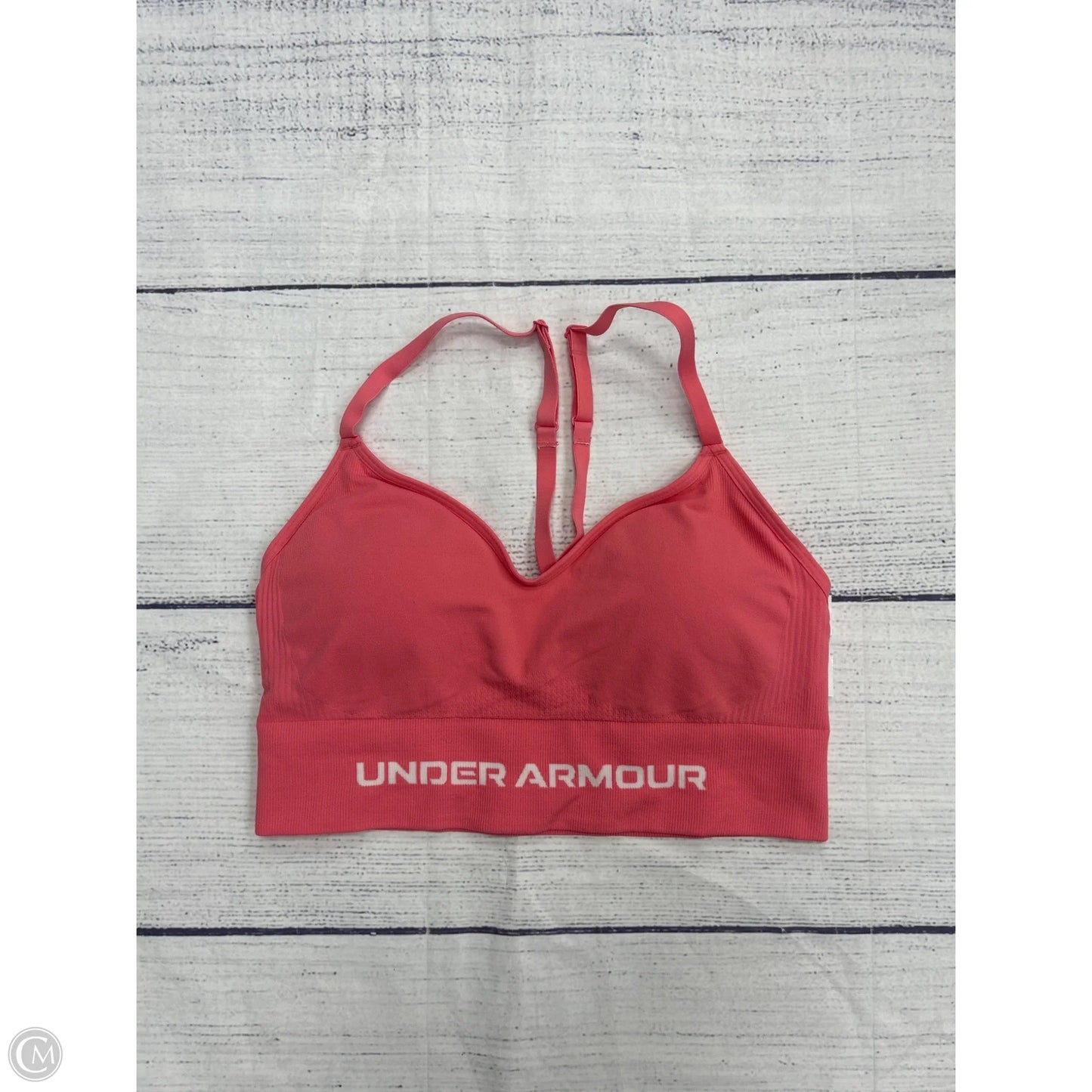 Athletic Bra By Under Armour In Pink, Size: M