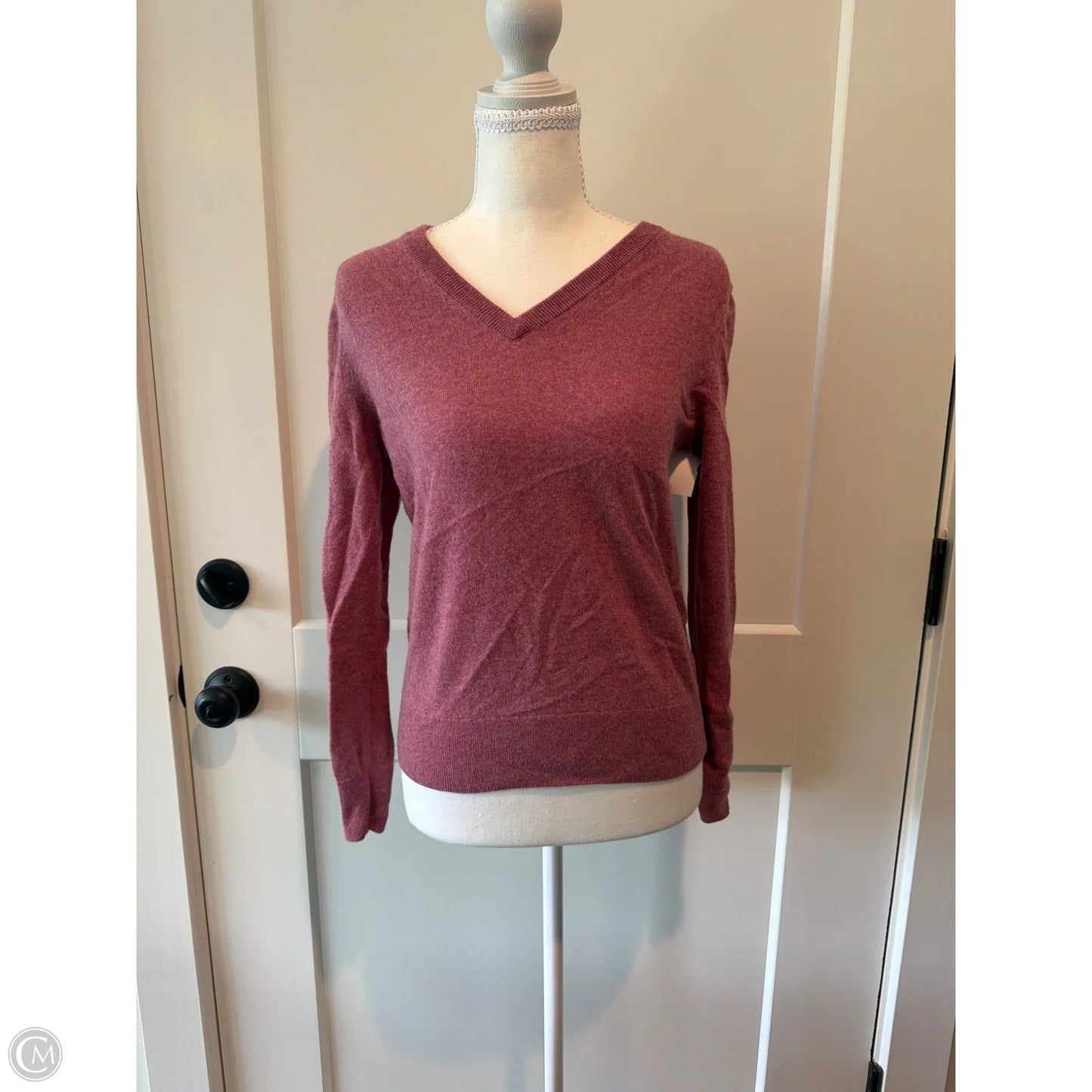 Sweater By Quince In Pink, Size: M