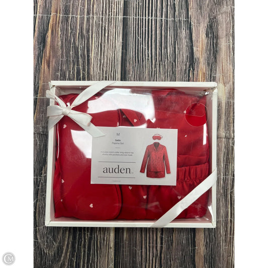 Pajamas 2pc By Auden In Red, Size: M