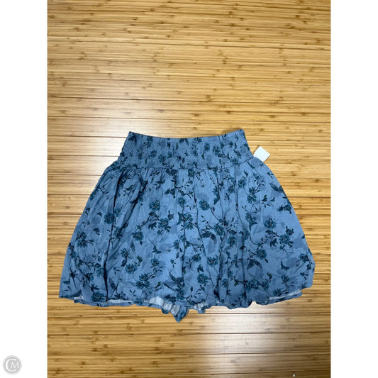 Skirt Mini & Short By Torrid In Blue, Size: 1x