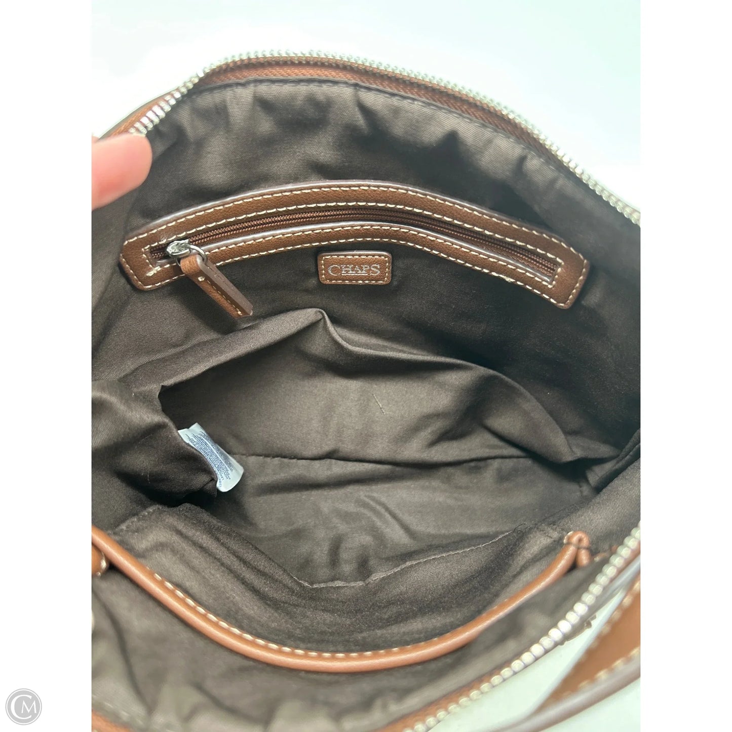 Handbag By Chaps, Size: Medium