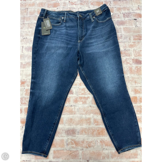 Jeans Skinny By Silver In Blue Denim, Size: 2x