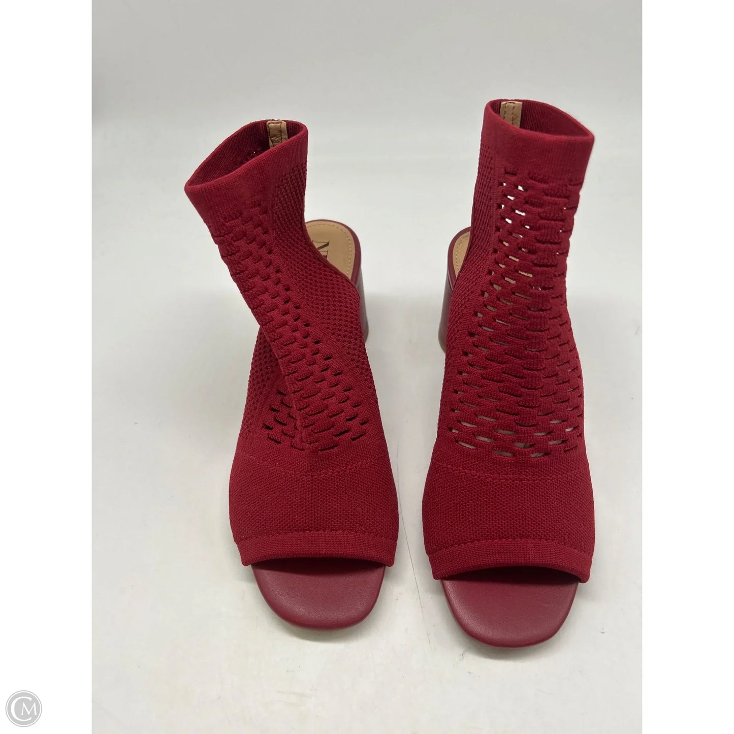 Shoes Heels Block By Nic + Zoe In Red, Size: 6.5