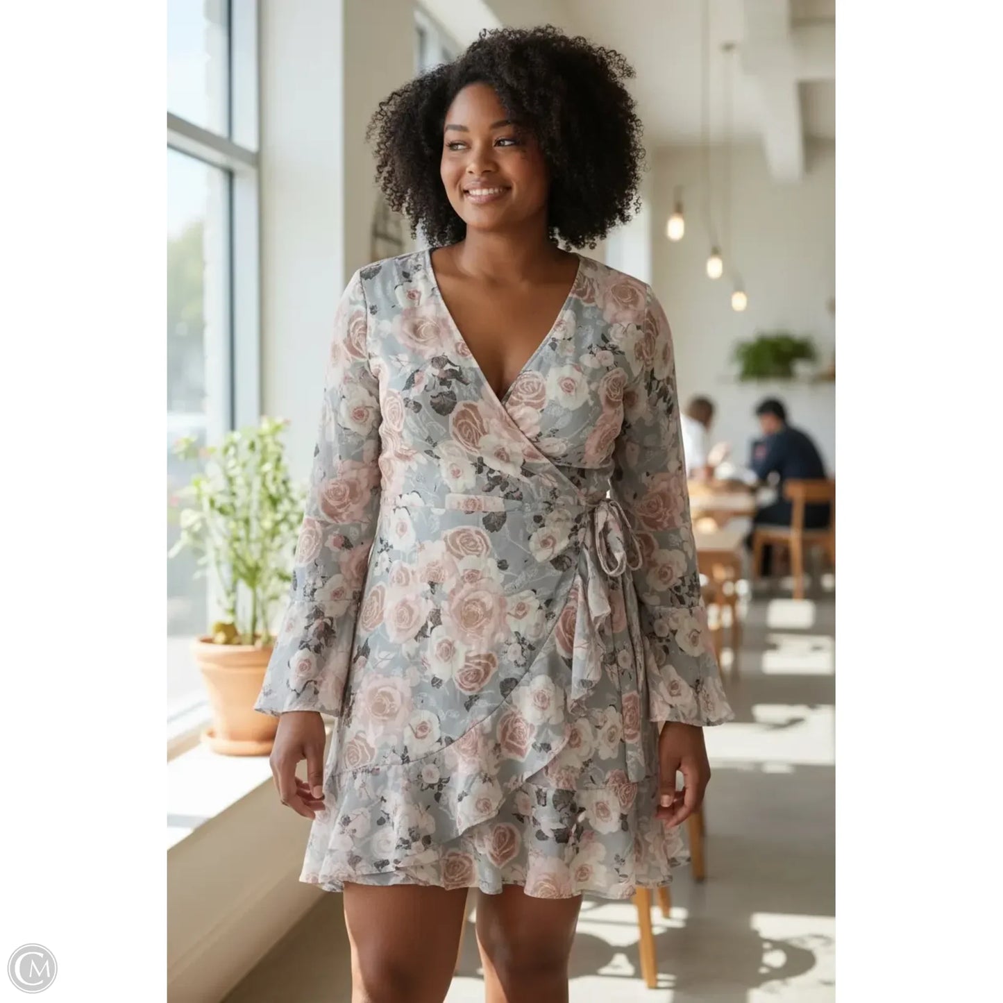 Dress Casual Short By Mi Ami In Pink, Size: 3x