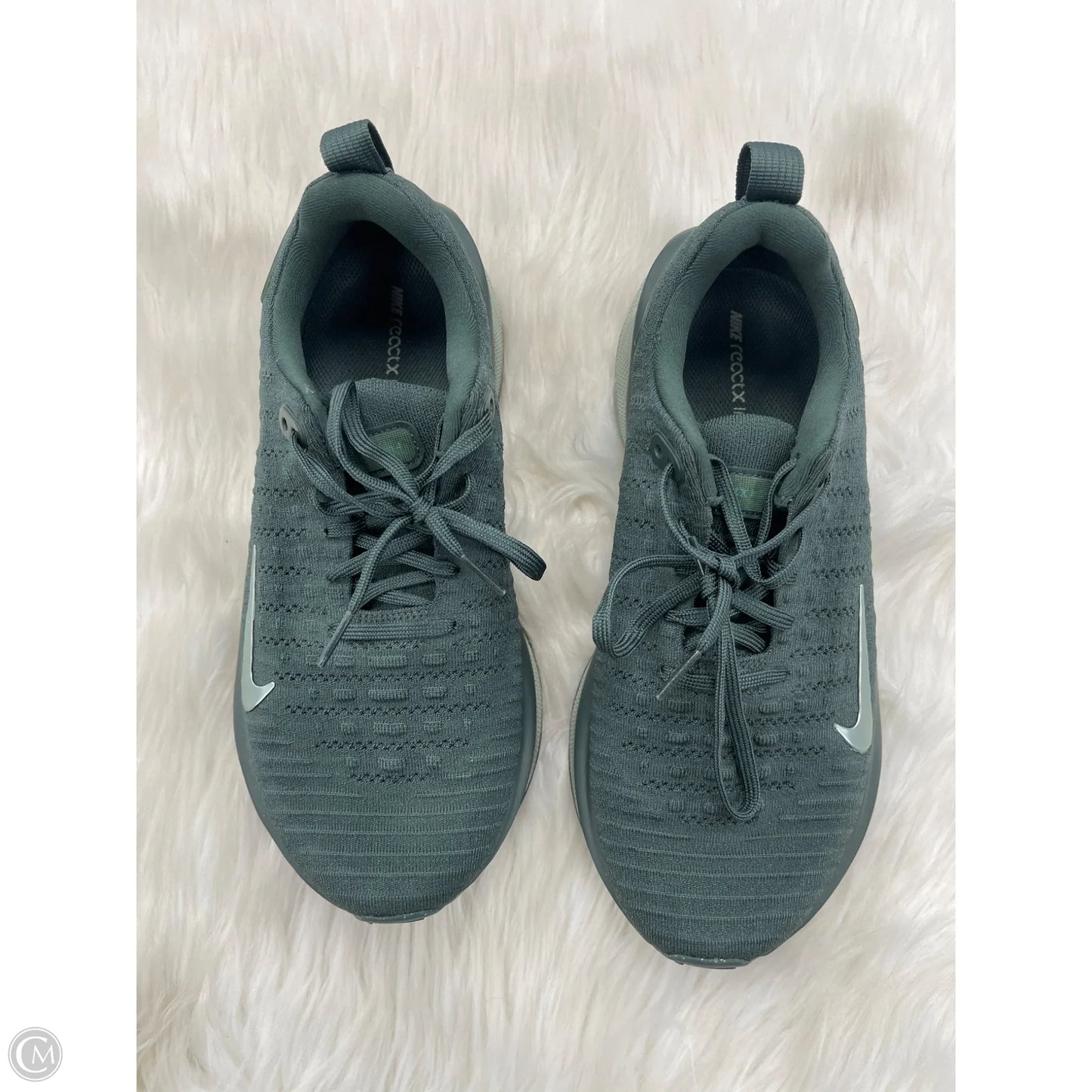 Shoes Athletic By Nike In Green, Size: 10