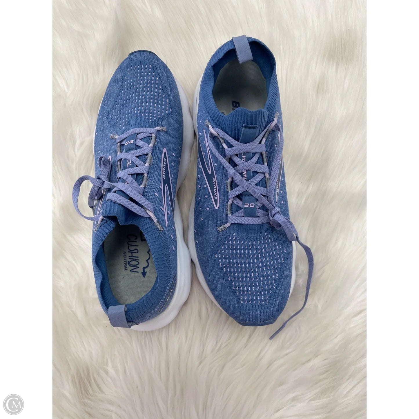 Shoes Athletic By Brooks In Blue, Size: 10