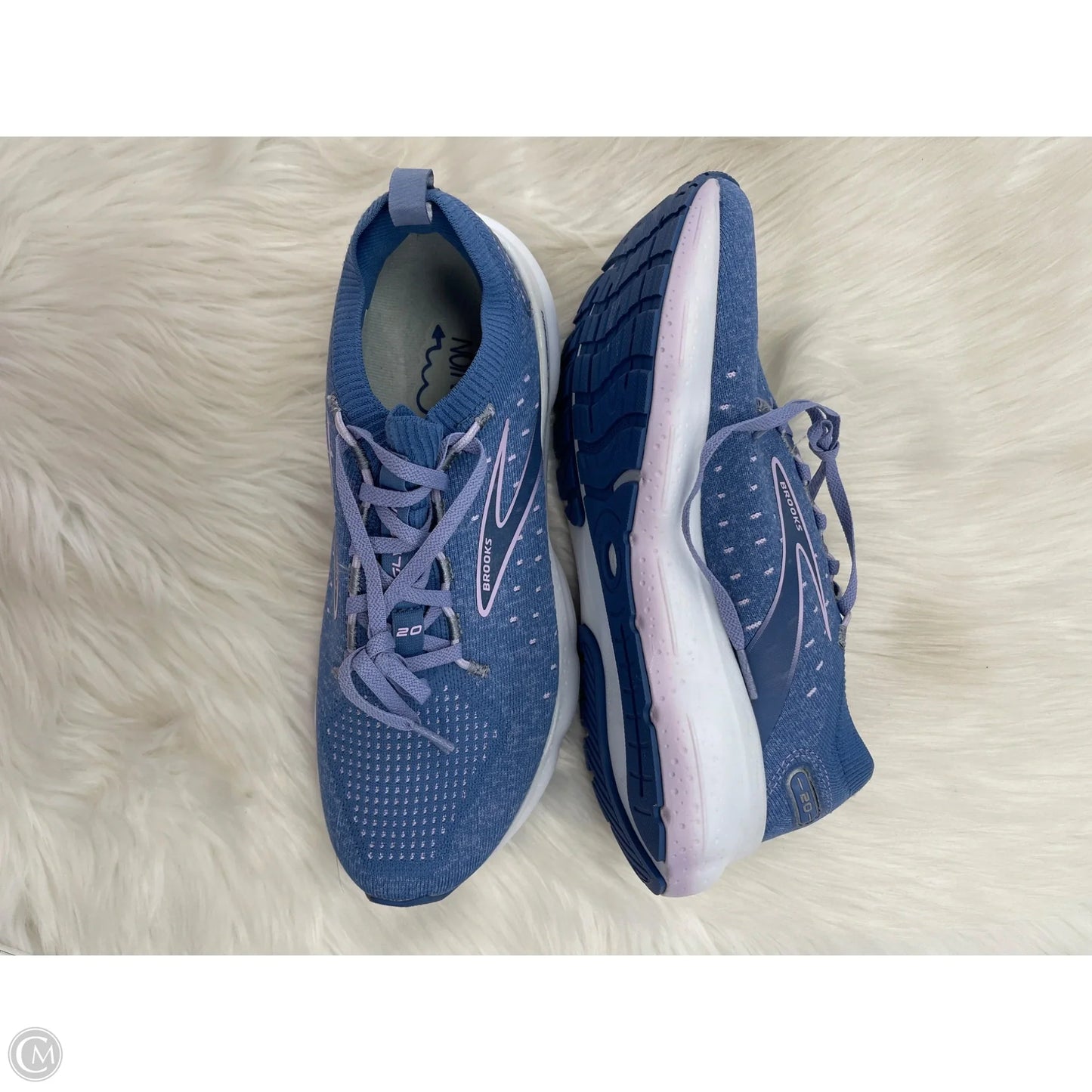 Shoes Athletic By Brooks In Blue, Size: 10