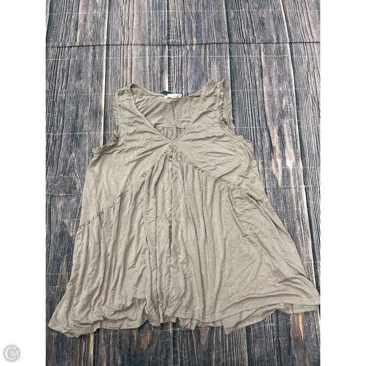 Tank Top By Kori America In Beige, Size: M