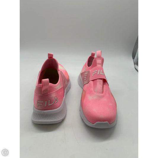 Shoes Athletic By Fila In Zebra Print, Size: 7.5