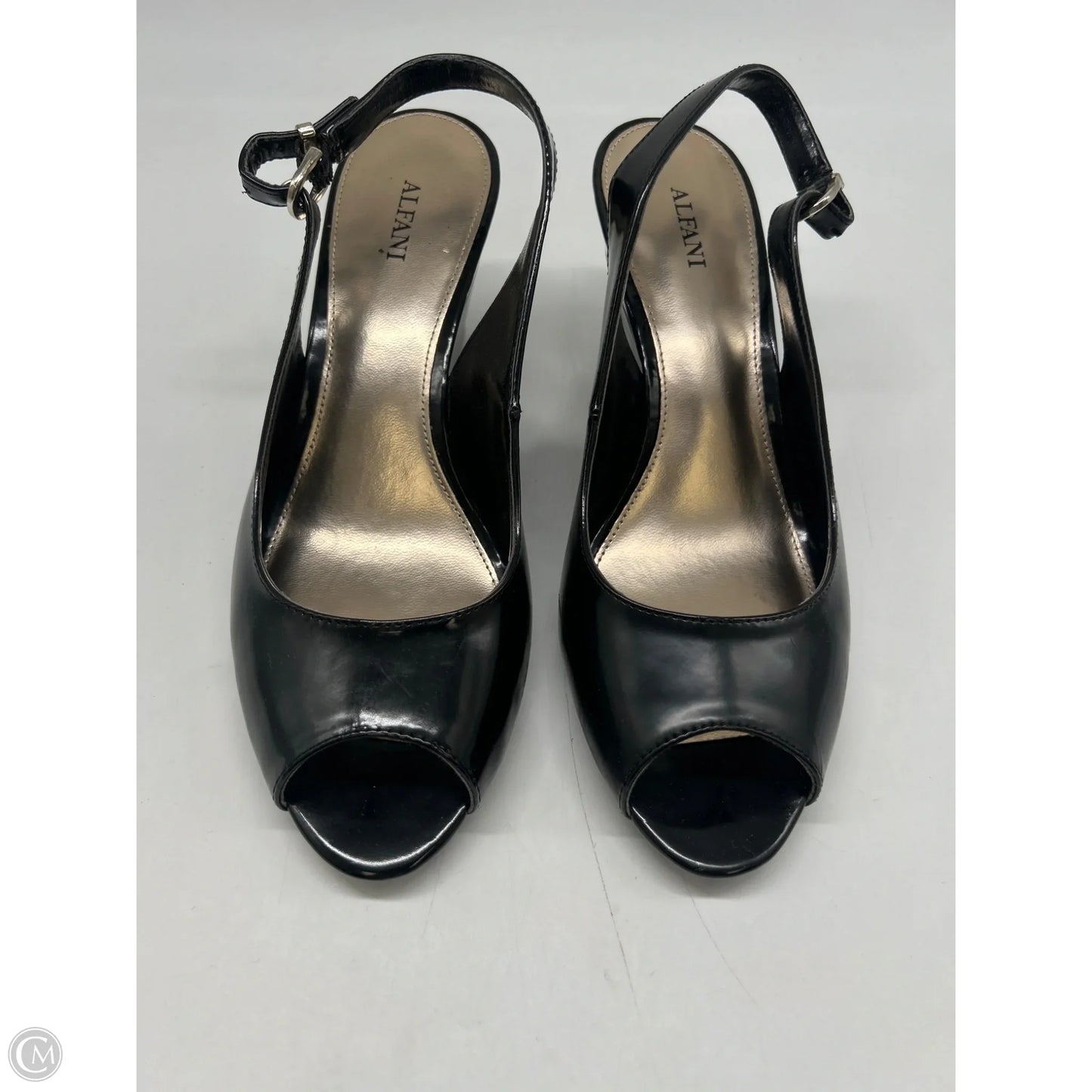Shoes Heels Platform By Alfani In Black, Size: 8