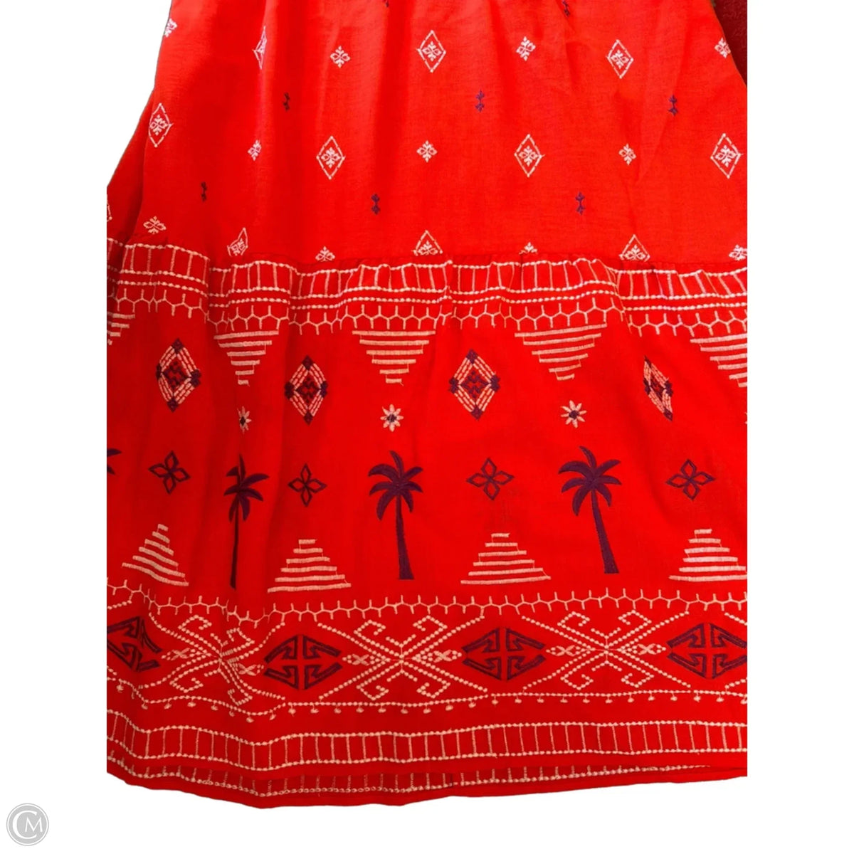 Skirt Maxi By Sofia By Sofia Vergara In Orange, Size: Xl