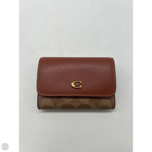 Wallet Designer By Coach, Size: Small