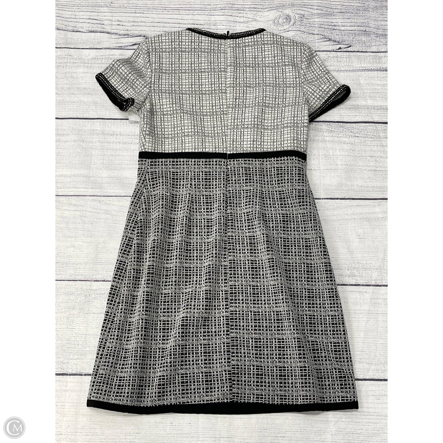 Dress Designer By Karl Lagerfeld In White, Size: 8