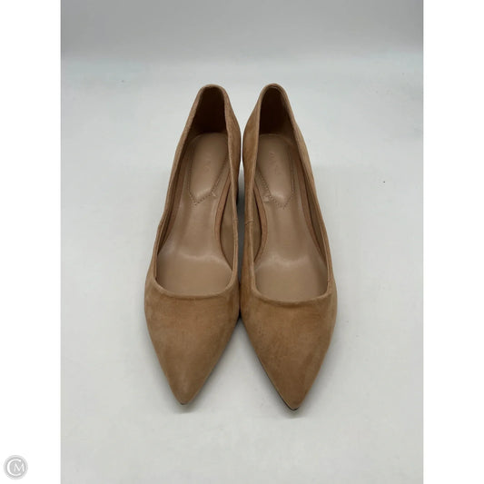 Shoes Heels Block By Aldo In Tan, Size: 8