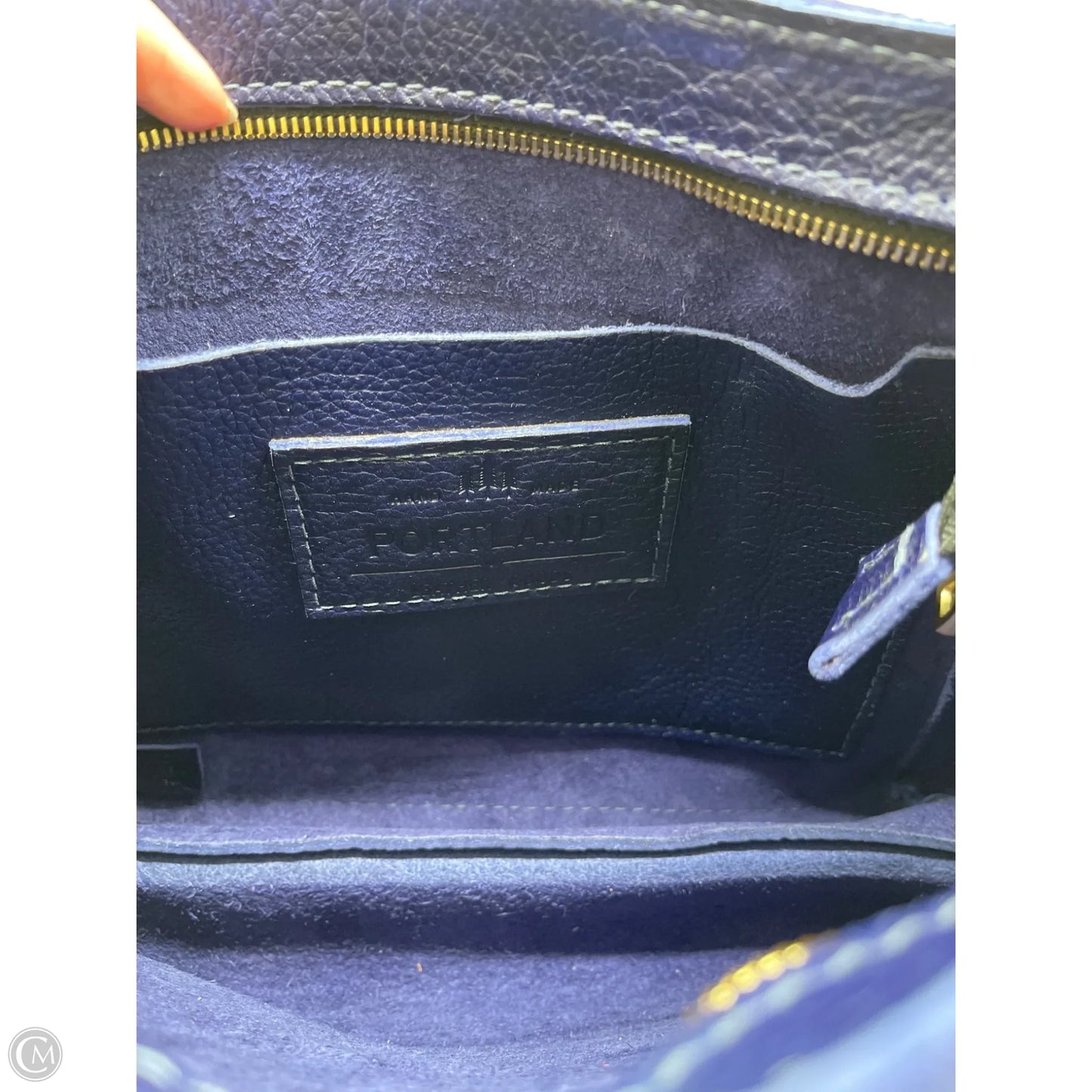 Handbag By Portland Leather, Size: Medium