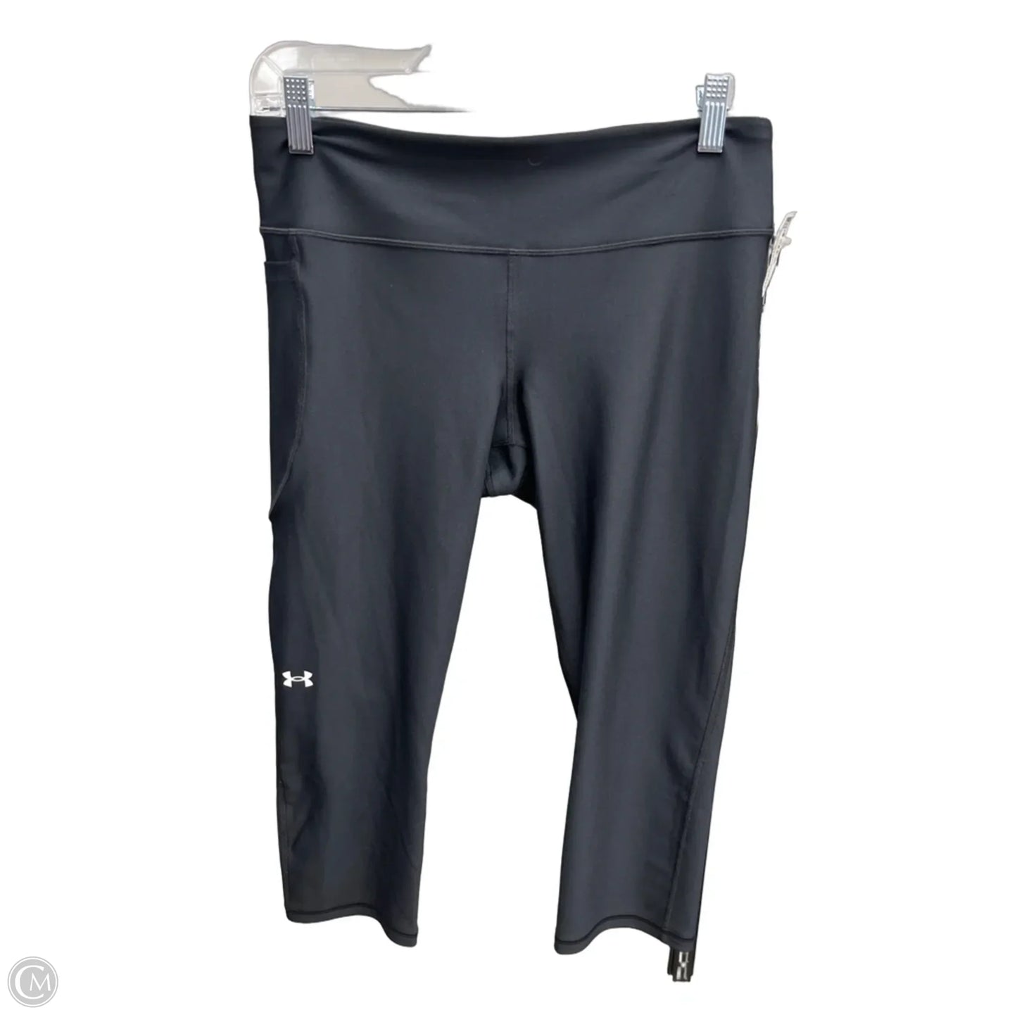 Athletic Capris By Under Armour In Black, Size: L