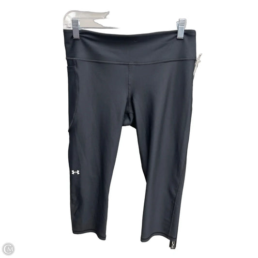 Athletic Capris By Under Armour In Black, Size: L