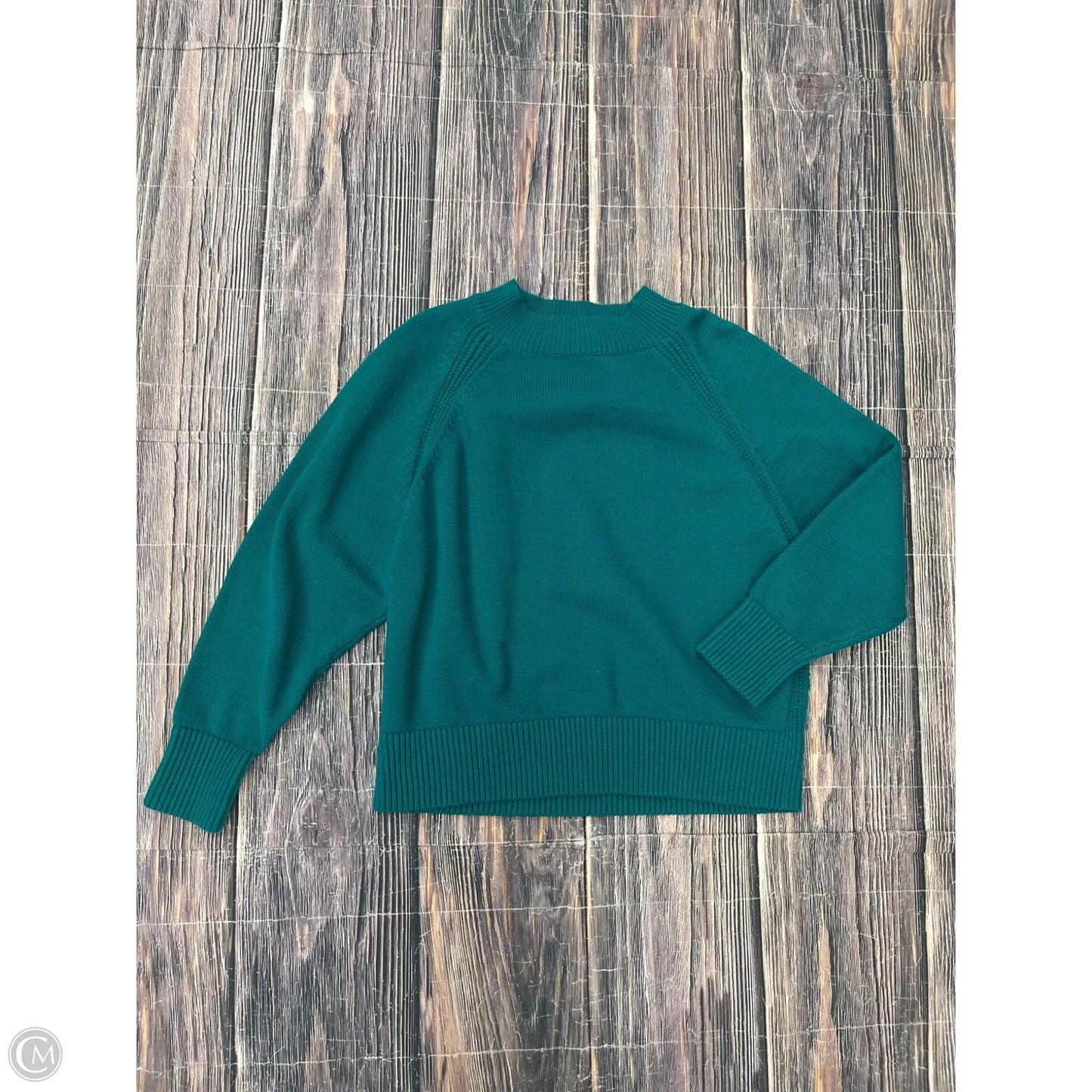 Sweater By Ann Taylor In Green, Size: 2x