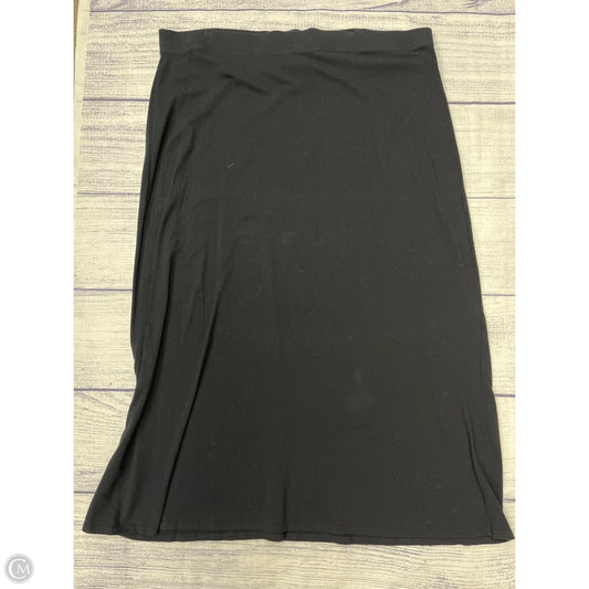 Skirt Maxi By Sonoma In Black, Size: 2x