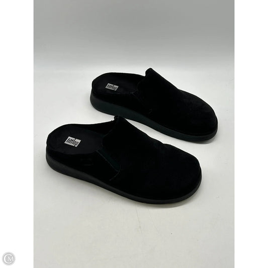 Sandals Heels Platform By Fitflop In Black, Size: 8