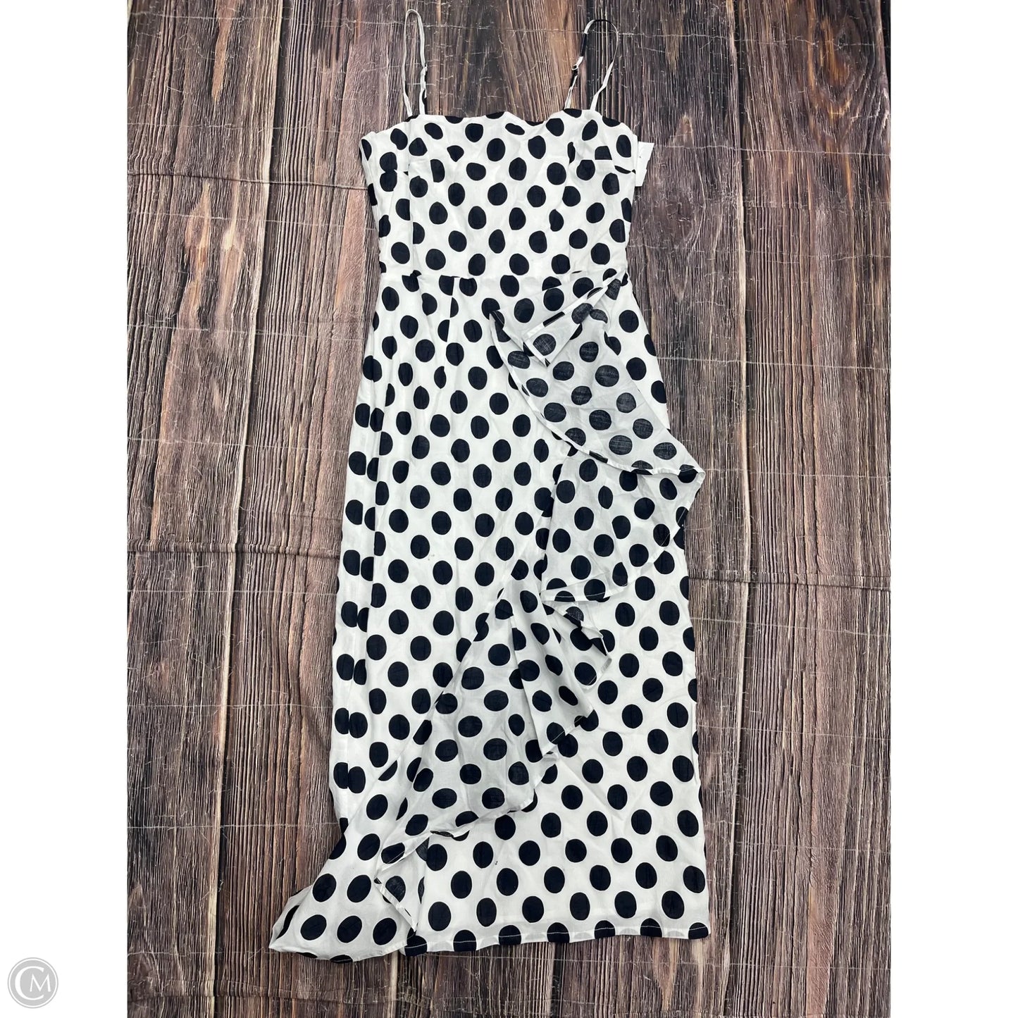 Dress Casual Midi By Lovers & Friends In Blue & White, Size: Xs