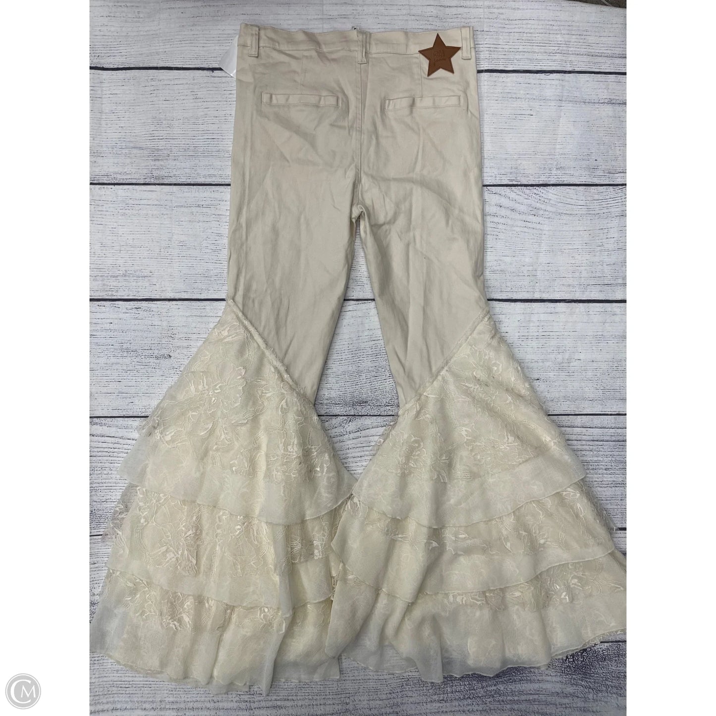 Pants Other By Clothes Mentor In Cream, Size: S